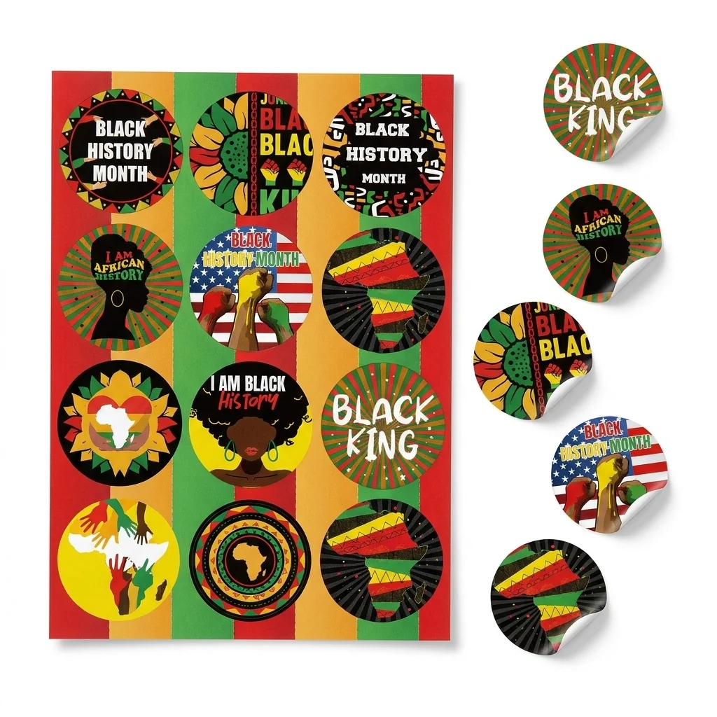 “I Am Black History” Sticker Pack